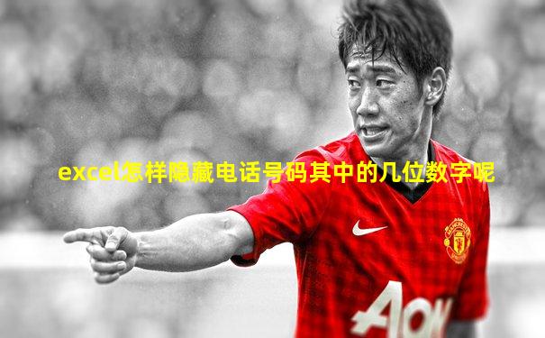 excel怎样隐藏电话号码其中的几位数字呢