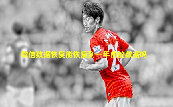 微信数据恢复能恢复到一年前的数据吗