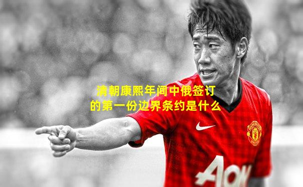 清朝康熙年间中俄签订的第一份边界条约是什么